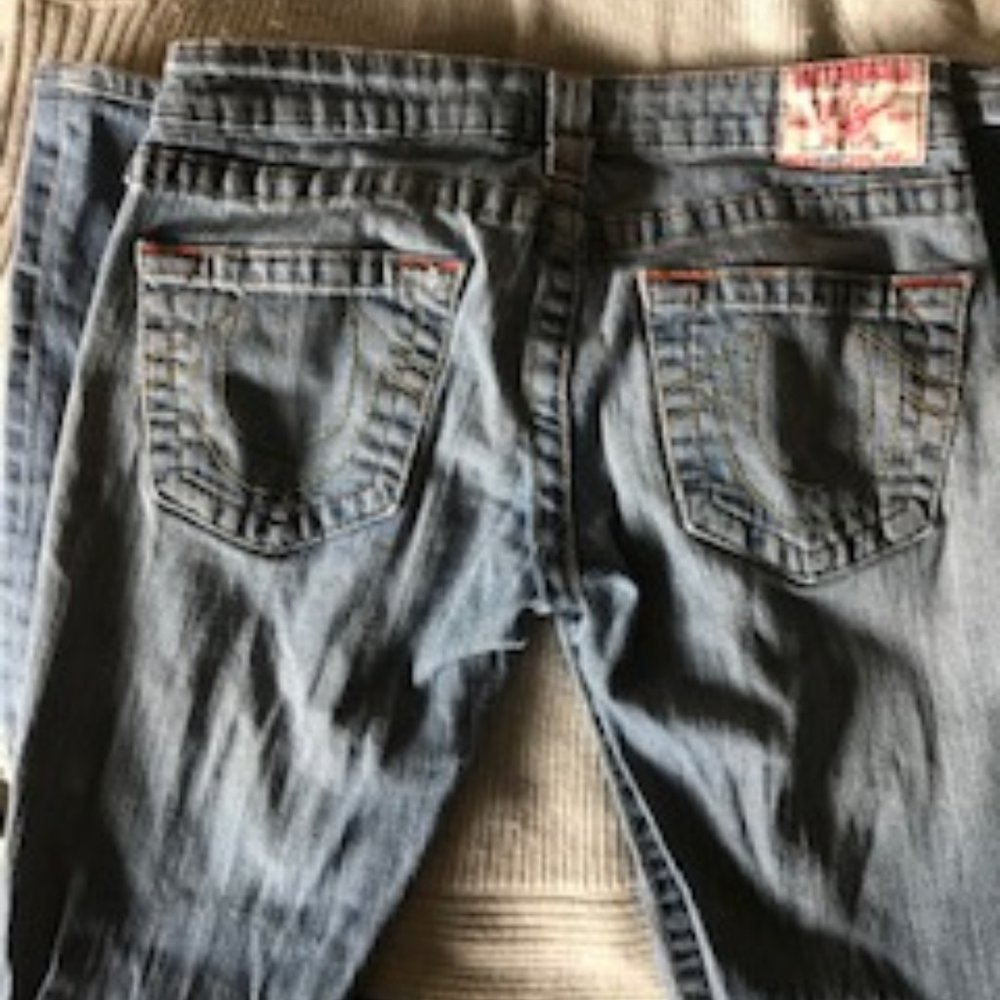 True Religion World Tour Bobby Distressed Jeans - Picture 5 of 10